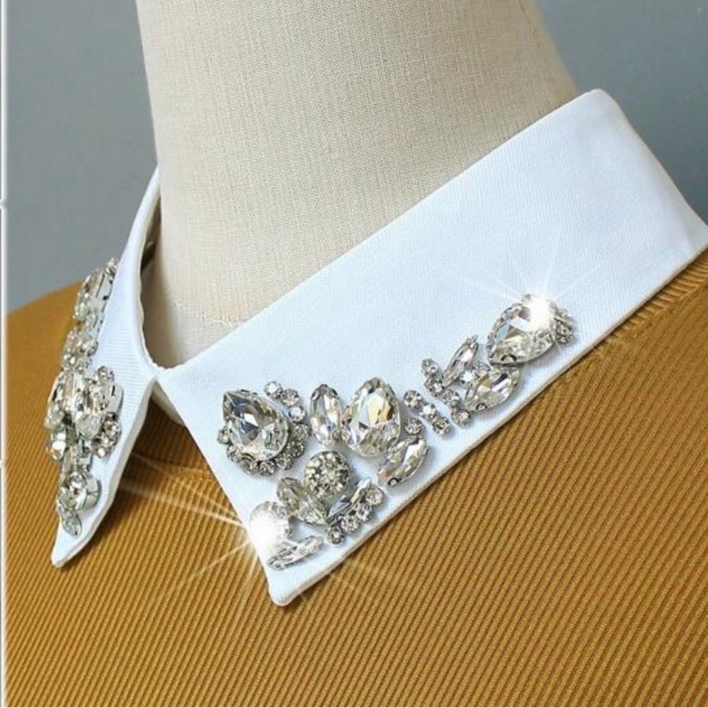 💎 Embellished Dickey Collar 💎